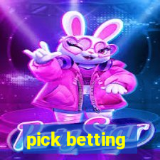 pick betting