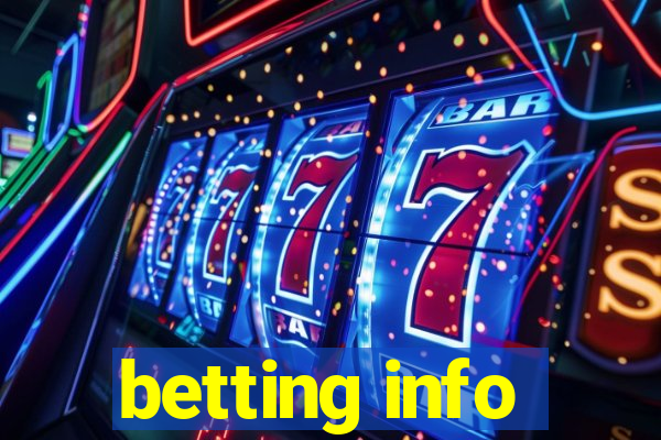 betting info