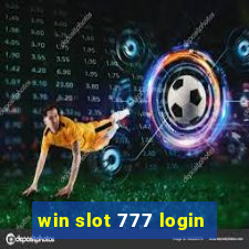 win slot 777 login