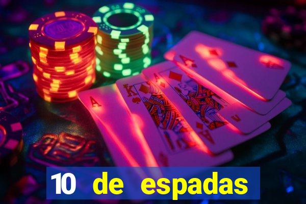 10 de espadas tarot amor