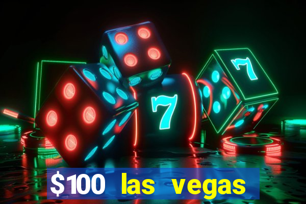 $100 las vegas casino chip