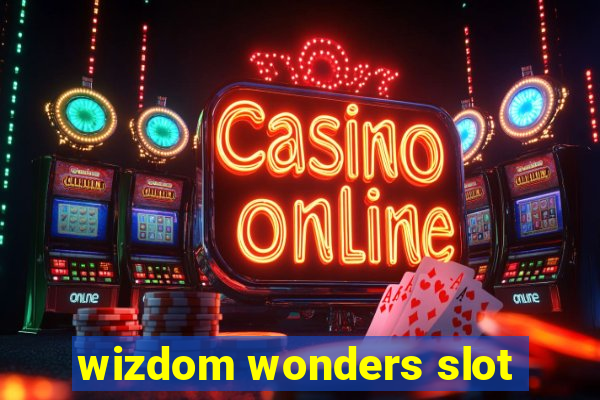 wizdom wonders slot