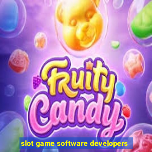 slot game software developers