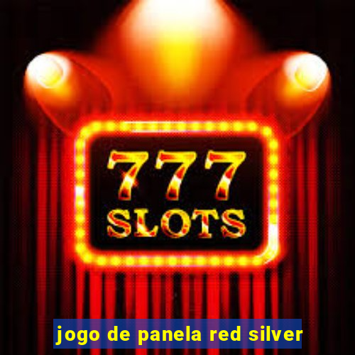 jogo de panela red silver