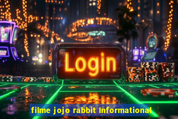 filme jojo rabbit Informational