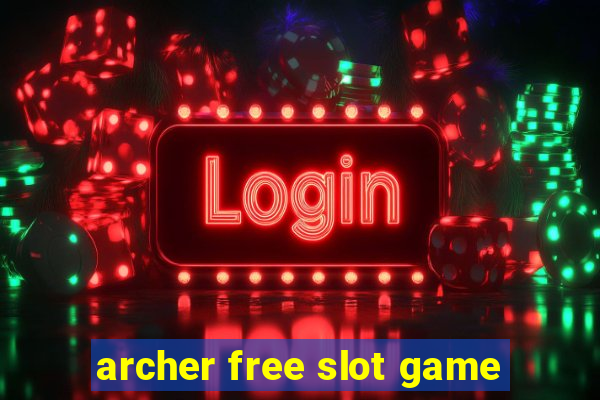 archer free slot game