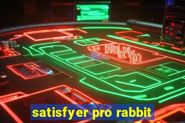 satisfyer pro rabbit