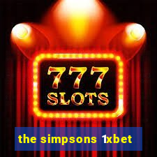 the simpsons 1xbet