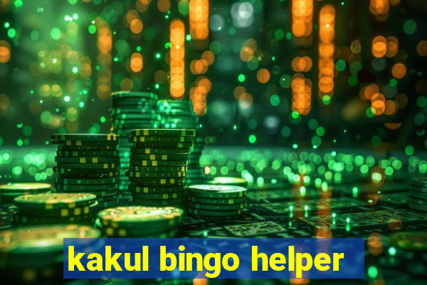 kakul bingo helper