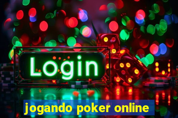 jogando poker online