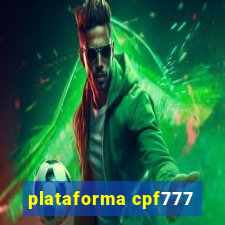 plataforma cpf777