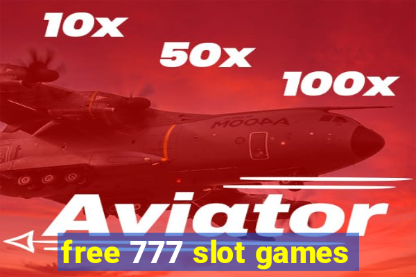 free 777 slot games