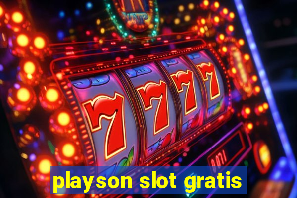 playson slot gratis