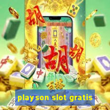 playson slot gratis