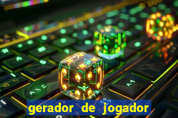 gerador de jogador de futebol