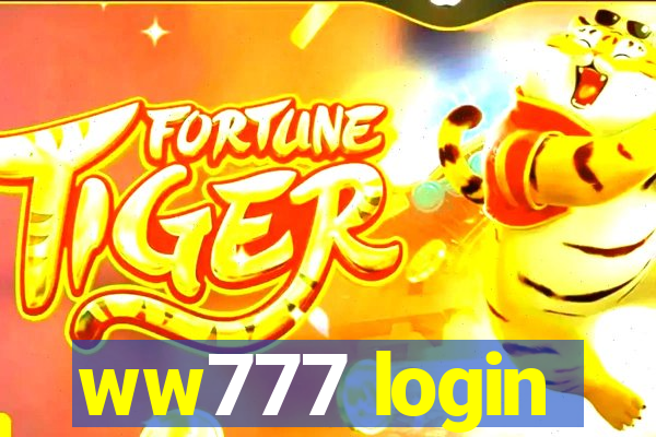 ww777 login