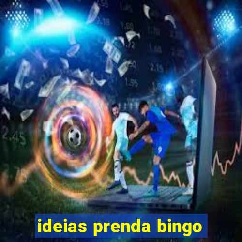 ideias prenda bingo