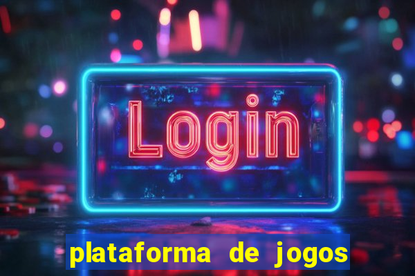 plataforma de jogos nova pagando no cadastro