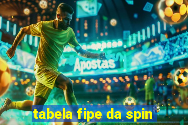 tabela fipe da spin