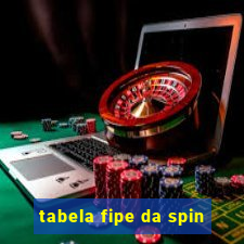 tabela fipe da spin