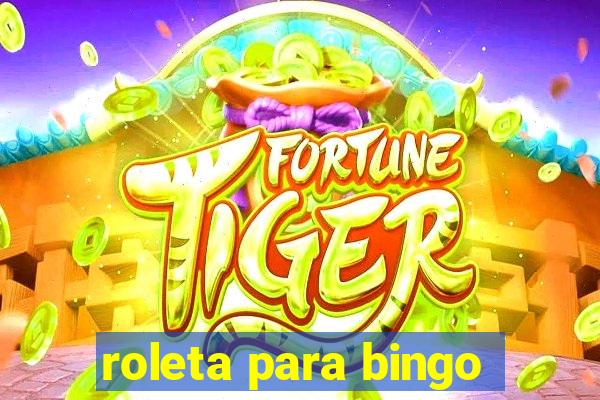 roleta para bingo