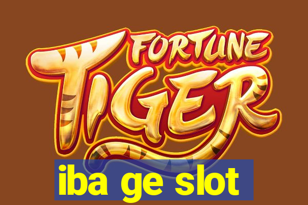 iba ge slot