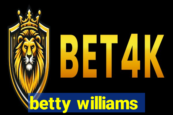 betty williams