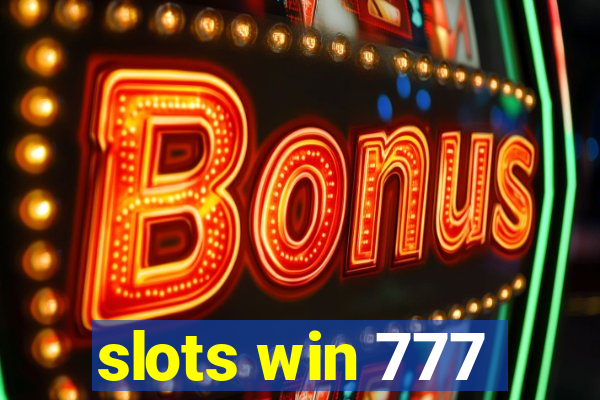 slots win 777