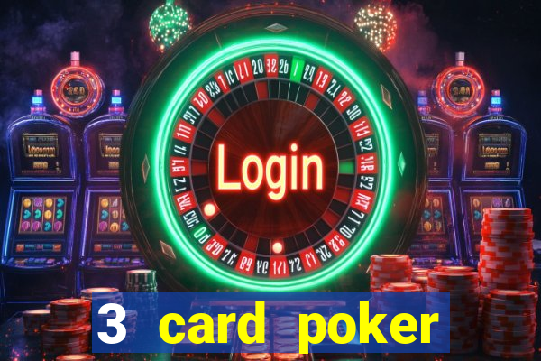 3 card poker casino rules