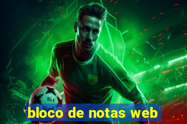 bloco de notas web