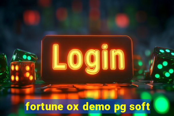 fortune ox demo pg soft