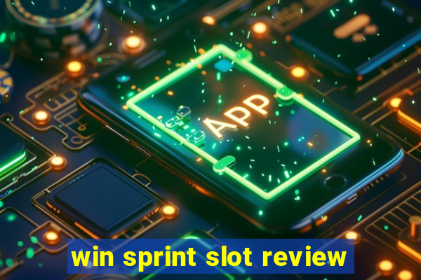 win sprint slot review