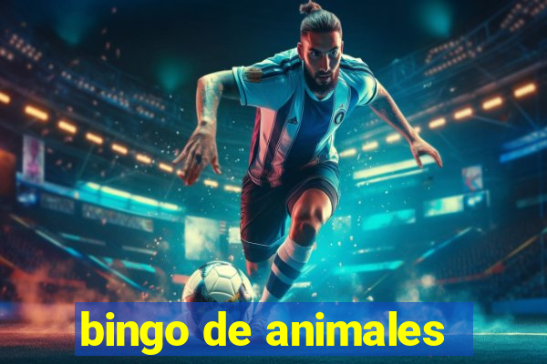 bingo de animales