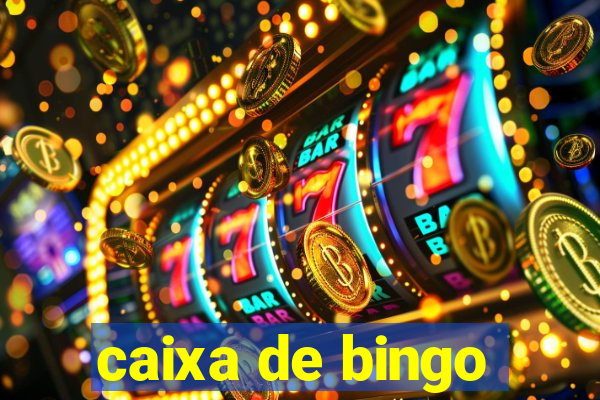 caixa de bingo