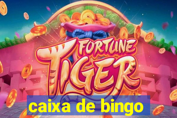 caixa de bingo