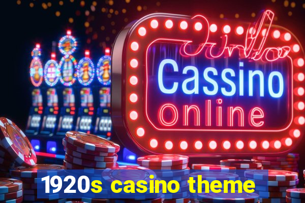 1920s casino theme