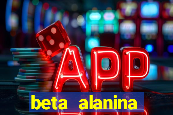 beta alanina aumenta a pressao