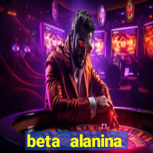 beta alanina aumenta a pressao