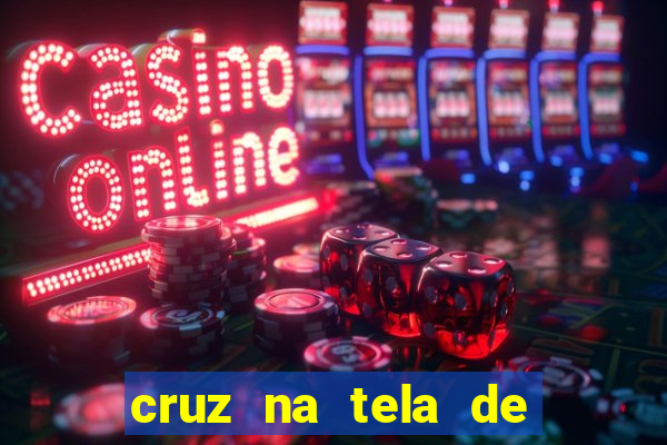 cruz na tela de cruz das