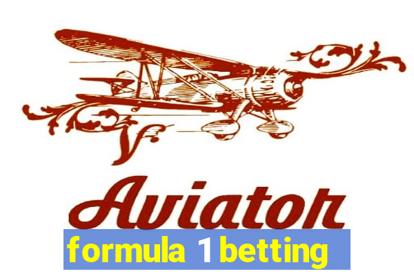 formula 1 betting