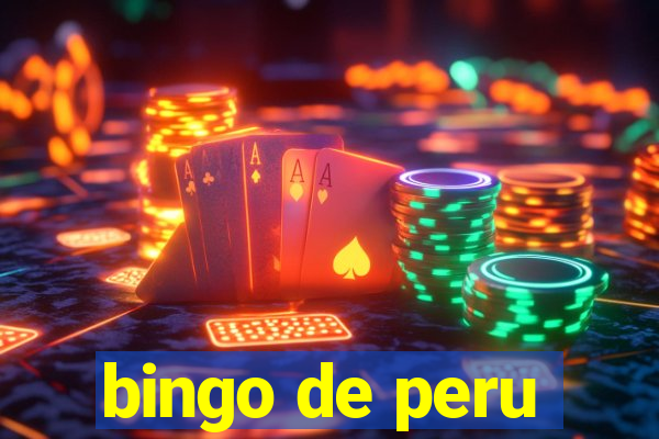 bingo de peru