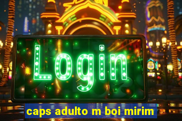 caps adulto m boi mirim