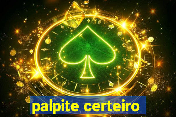 palpite certeiro