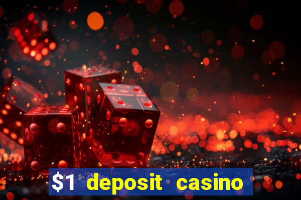 $1 deposit casino book of dead