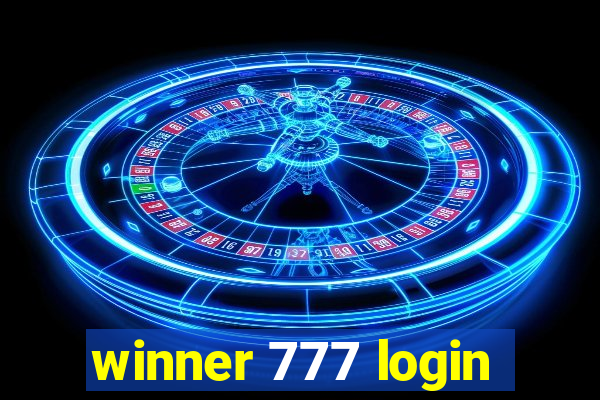 winner 777 login