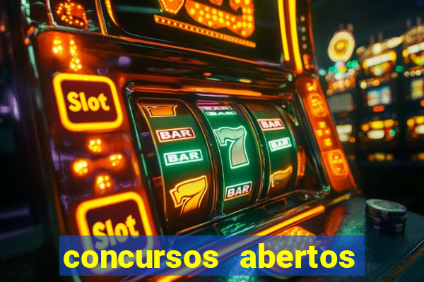 concursos abertos na bahia pci