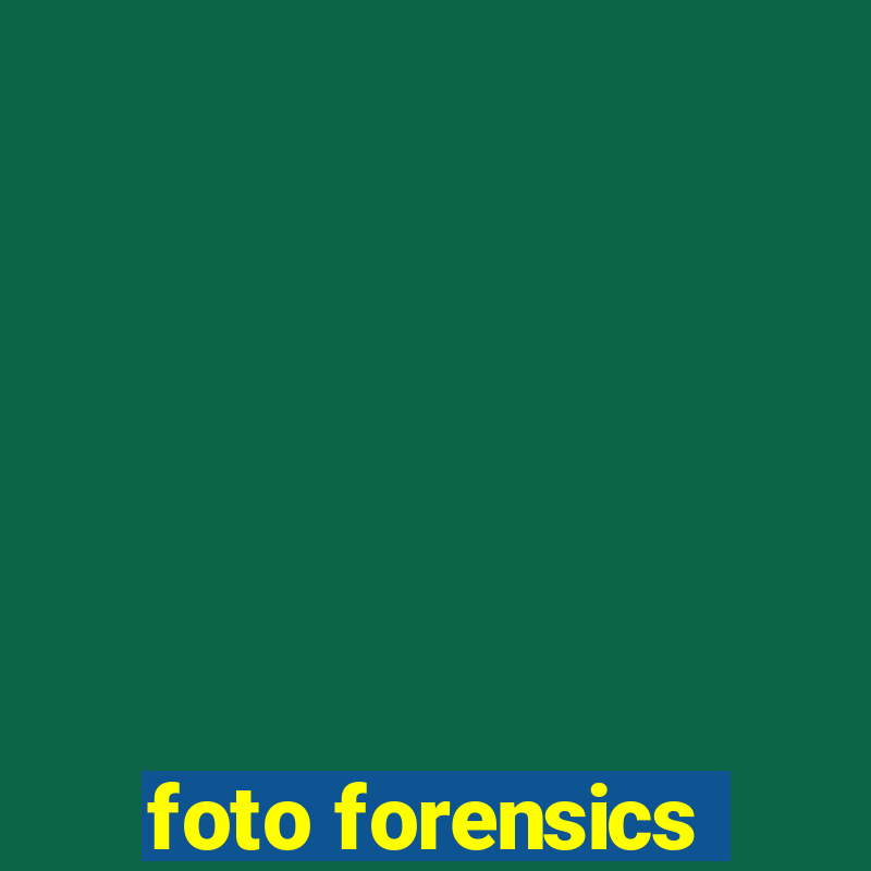 foto forensics