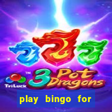 play bingo for free win real money