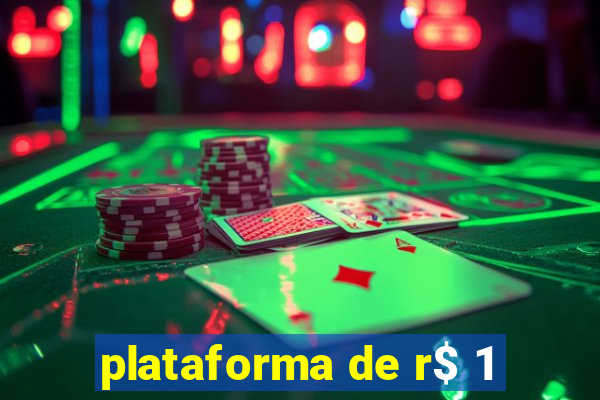 plataforma de r$ 1