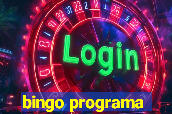 bingo programa